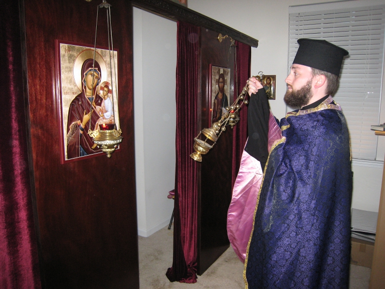 Censing during Bridegroom Matins in Raleigh